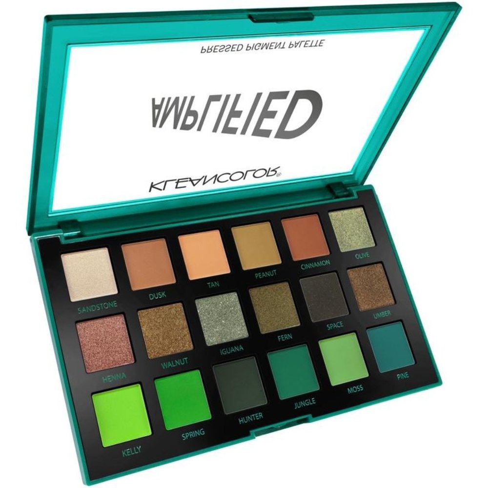3 KLEANCOLOR AMPLIFIED-PRESSED PIGMENT PALETTE